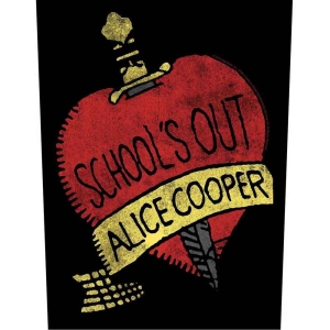 Alice Cooper - School's Out Back Patch ryhmässä MERCHANDISE / Merch / Hårdrock @ Bengans Skivbutik AB (5537705)